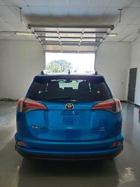 Electric Storm Blue 2017 Toyota RAV4 LE