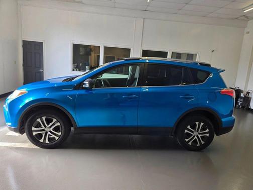 Electric Storm Blue 2017 Toyota RAV4 LE