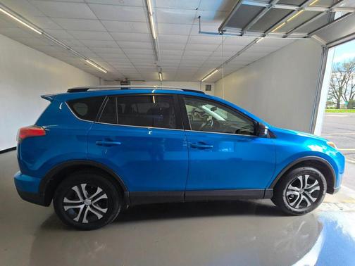 Electric Storm Blue 2017 Toyota RAV4 LE