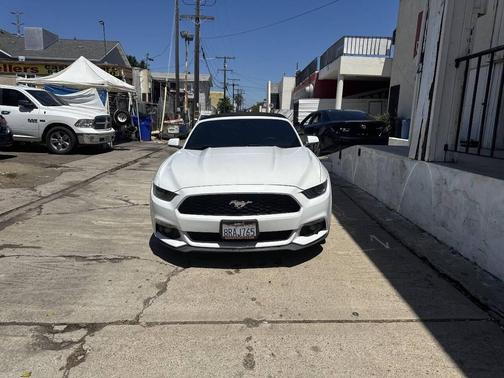 Oxford White 2016 Ford Mustang EcoBoost Premium