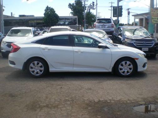 Taffeta White 2017 Honda Civic LX