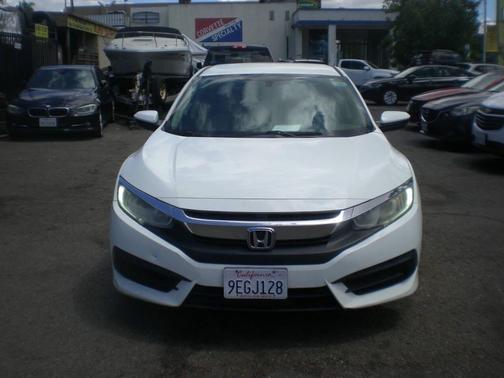Taffeta White 2017 Honda Civic LX