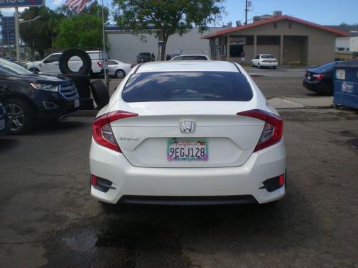 Taffeta White 2017 Honda Civic LX