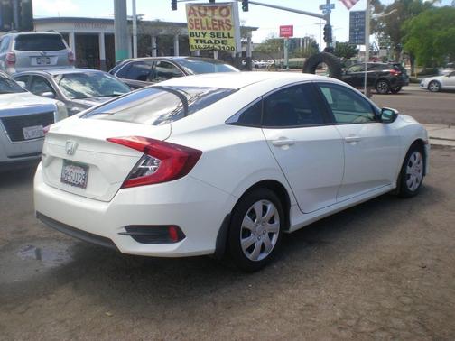 Taffeta White 2017 Honda Civic LX