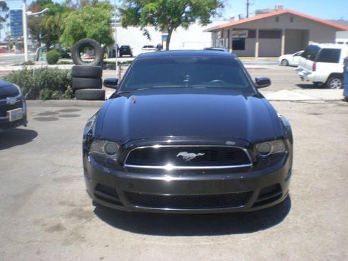 Black 2014 Ford Mustang V6