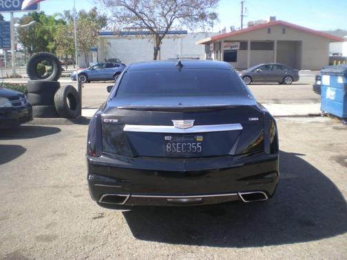 Black 2016 Cadillac CTS 3.6L Luxury