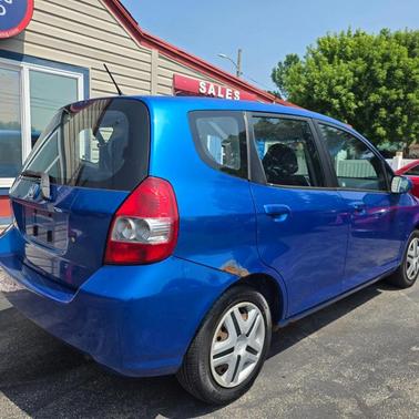 Blue 2008 Honda Fit