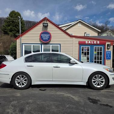 White Satin Pearl 2013 Hyundai Genesis 3.8