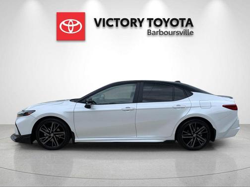 Midnight Black Metallic 2025 Toyota Camry XSE