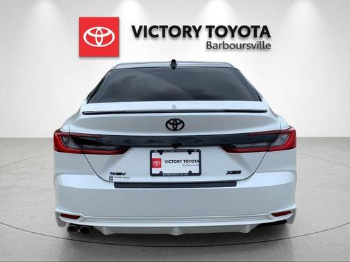 Midnight Black Metallic 2025 Toyota Camry XSE