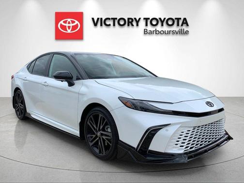 Midnight Black Metallic 2025 Toyota Camry XSE