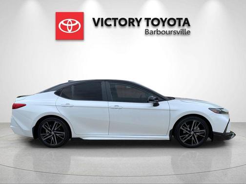 Midnight Black Metallic 2025 Toyota Camry XSE