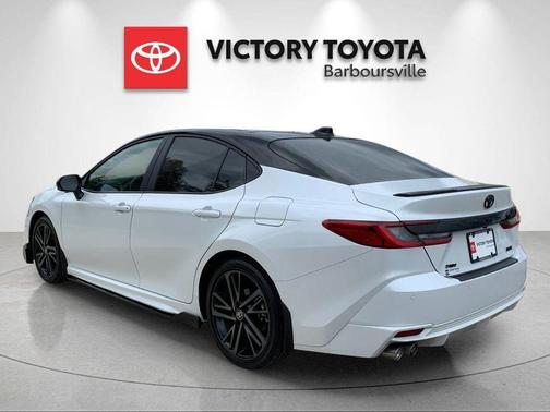 Midnight Black Metallic 2025 Toyota Camry XSE