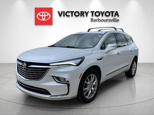 White Frost Tricoat 2023 Buick Enclave Premium AWD