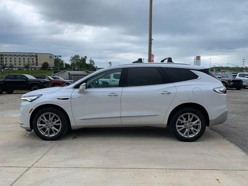 White Frost Tricoat 2023 Buick Enclave Premium AWD