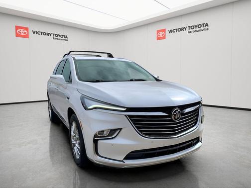 White Frost Tricoat 2023 Buick Enclave Premium AWD