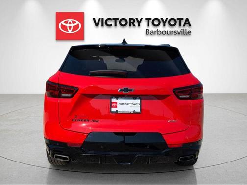 Red Hot 2023 Chevrolet Blazer RS
