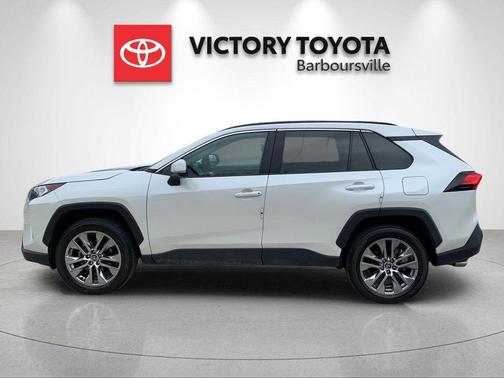 Blizzard Pearl 2021 Toyota RAV4 XLE Premium