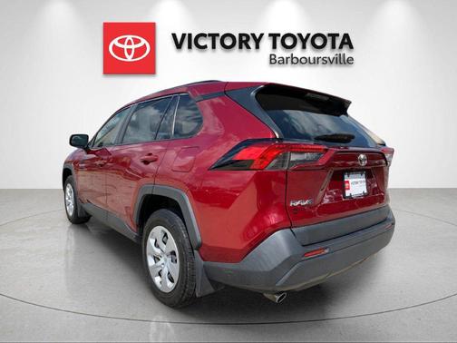 Ruby Flare Pearl 2021 Toyota RAV4 LE