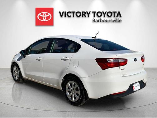Clear White 2017 Kia Rio LX