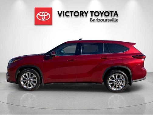 Ruby Flare Pearl 2022 Toyota Highlander Hybrid Limited