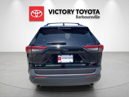 Midnight Black Metallic 2025 Toyota RAV4 Hybrid XLE Premium