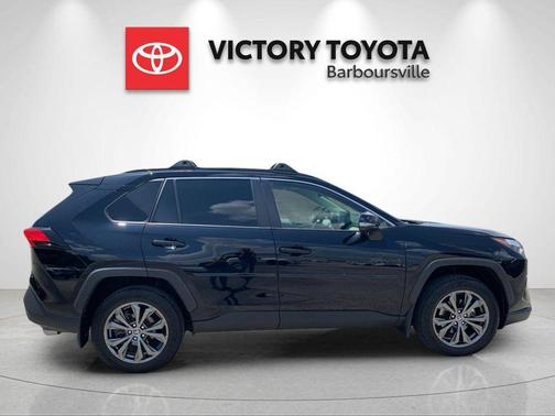 Midnight Black Metallic 2025 Toyota RAV4 Hybrid XLE Premium
