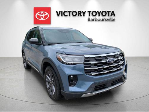Vapor Blue Metallic 2025 Ford Explorer Active