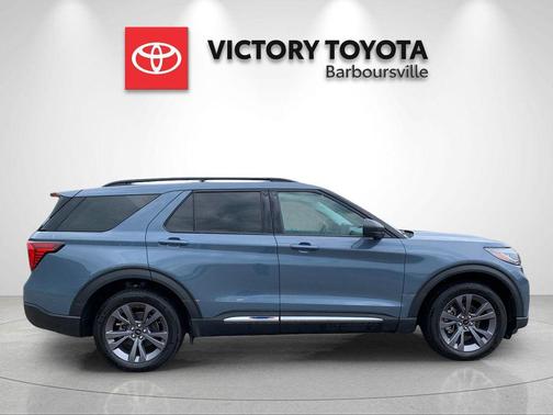 Vapor Blue Metallic 2025 Ford Explorer Active