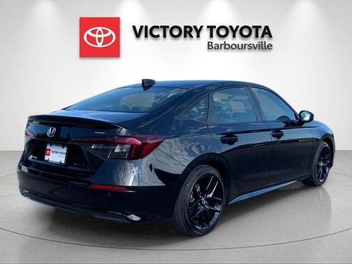 Crystal Black Pearl 2026 Honda Civic Hybrid Sport Touring