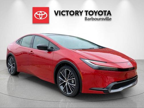 Supersonic Red 2025 Toyota Prius Limited