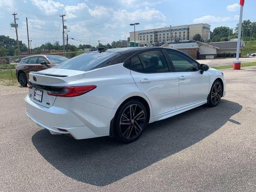 Midnight Black Metallic 2025 Toyota Camry XSE