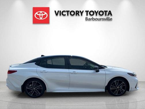 Midnight Black Metallic 2025 Toyota Camry XSE