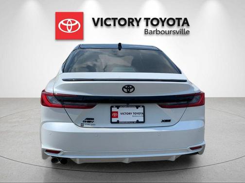Midnight Black Metallic 2025 Toyota Camry XSE