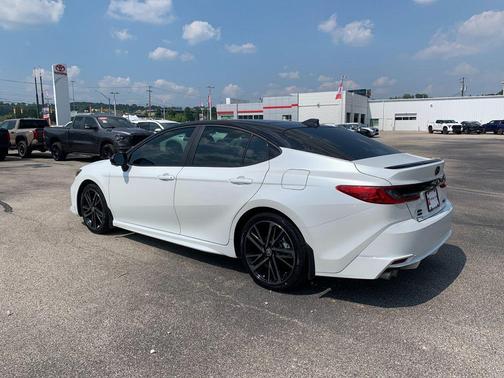 Midnight Black Metallic 2025 Toyota Camry XSE