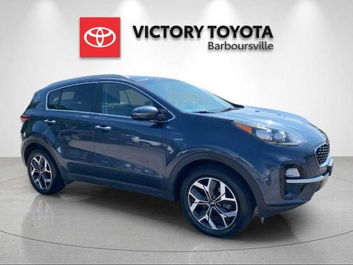Pacific Blue 2021 Kia Sportage EX