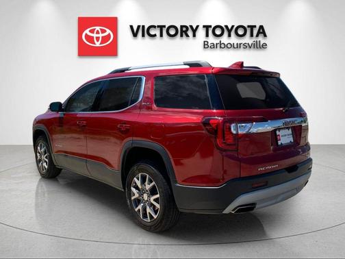 Volcanic Red Tintcoat 2023 GMC Acadia AWD SLT