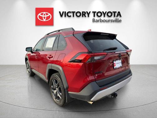 Ruby Flare Pearl 2022 Toyota RAV4 Adventure