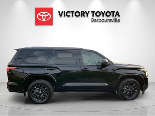 Midnight Black Metallic 2026 Toyota Sequoia Platinum