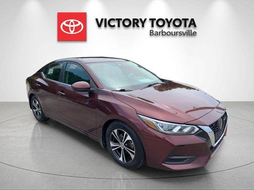 Rosewood Metallic 2022 Nissan Sentra SV
