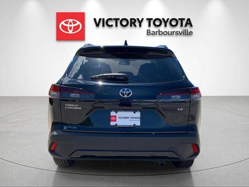 Jet Black 2026 Toyota Corolla Cross LE