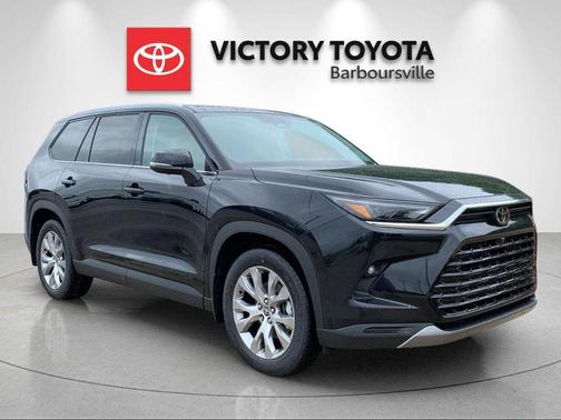 Midnight Black Metallic 2026 Toyota Grand Highlander Hybrid Limited