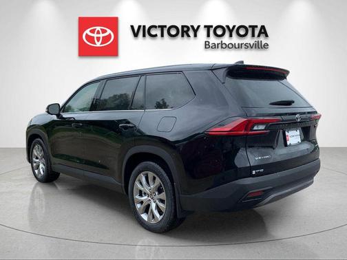 Midnight Black Metallic 2026 Toyota Grand Highlander Hybrid Limited