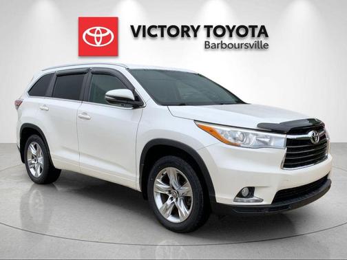Blizzard Pearl 2016 Toyota Highlander Limited