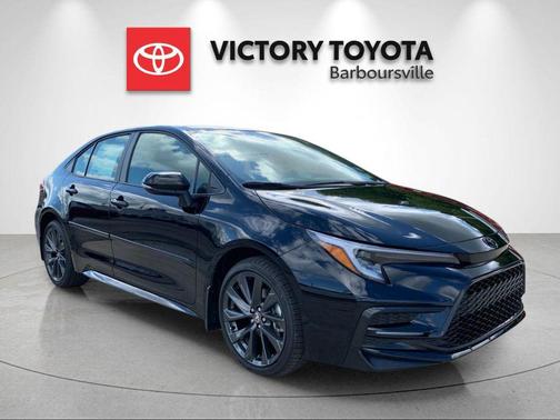 Black 2026 Toyota Corolla SE