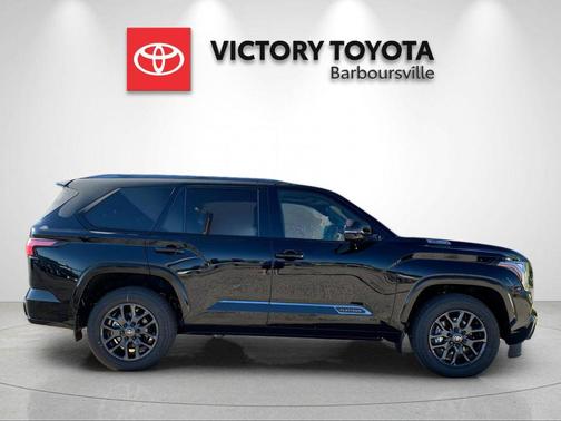 Midnight Black Metallic 2026 Toyota Sequoia Platinum