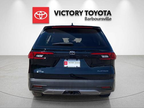 Midnight Black Metallic 2026 Toyota Grand Highlander Platinum