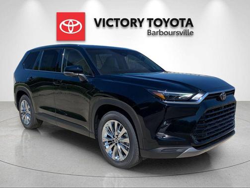 Midnight Black Metallic 2026 Toyota Grand Highlander Platinum