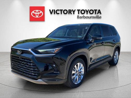 Midnight Black Metallic 2026 Toyota Grand Highlander Platinum