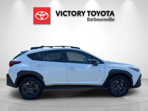 Crystal White Pearl 2024 Subaru Crosstrek Sport